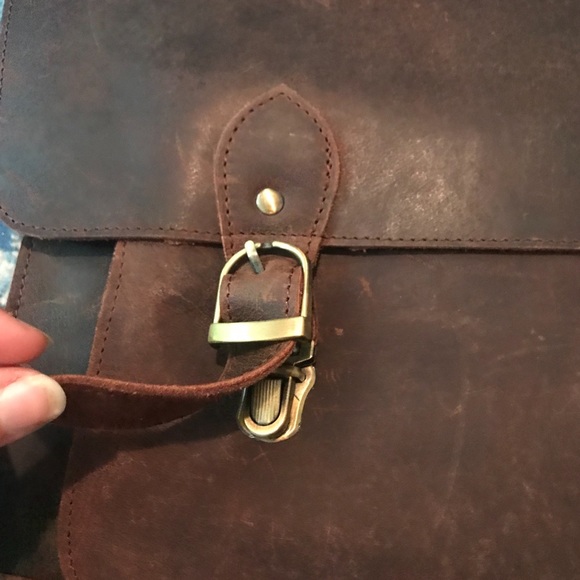 Genuine Leather Camera Bag - Picture 4 of 8